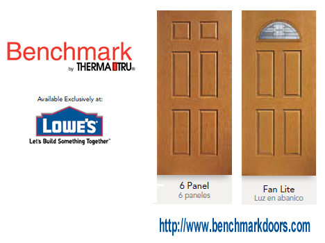 6 Panel and Fan Lite doors by Benchmark Therma Tru